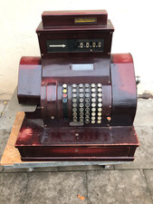 alte Registrierkasse NATIONAL Kasse Laden Kolonialwaren Tante Emma um 1920