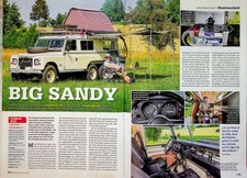 Oldtimer Praxis 3594) Land Rover Defender Sandringham 6 mit 92PS Restaurierung -