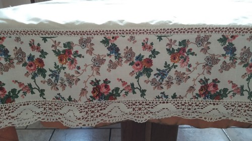 Tischdecke vintage 140 x - vintage, ca.