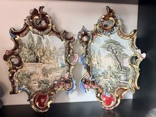 Paar Wandplatten Keramik