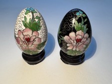 Cloisonne Stil Eier Porzellan