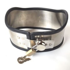 Edelstahl Metall Neck Collar