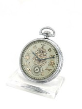 Elgin Taschenuhr Art deco Freimaurer Zifferblatt , Handaufzug