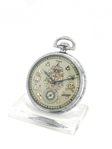 Elgin taschenuhr art deco - elgin,