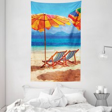 Strand Mikrofaser Wandteppich