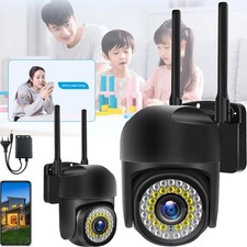 360° FHD Überwachungskamera Außen WLAN PTZ Outdoor Kamera Wasserdicht 5/2.4G