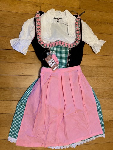Neu dirndl tlg kleid - 3-tlg., (kleid