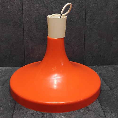 Kunststoff hängelampe orange - kunststoff,