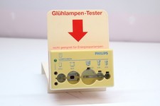 PHILIPS Glühlampen-Tester – LAMPCHECK – für B15d B22 E27 E14 E10 – funktioniert