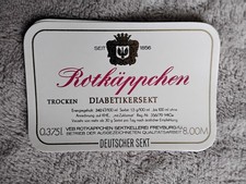 DDR Etiketten VEB Rotkäppchen