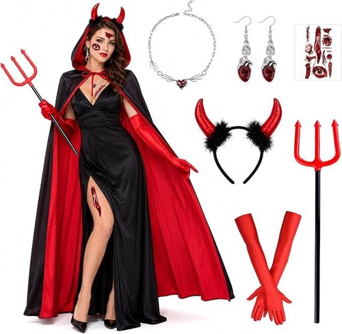 Halloween kostüm damen teufel - halloween,