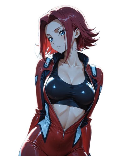 Kallen kozuki code geass vinyl - code,