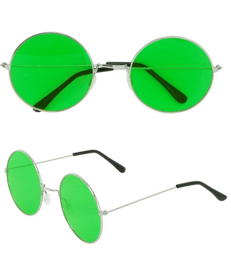 Brille hippie mit - brille, xl