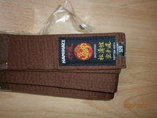 Karategürtel-Kamikaze/Shotokantiger,braun 320cm,neu