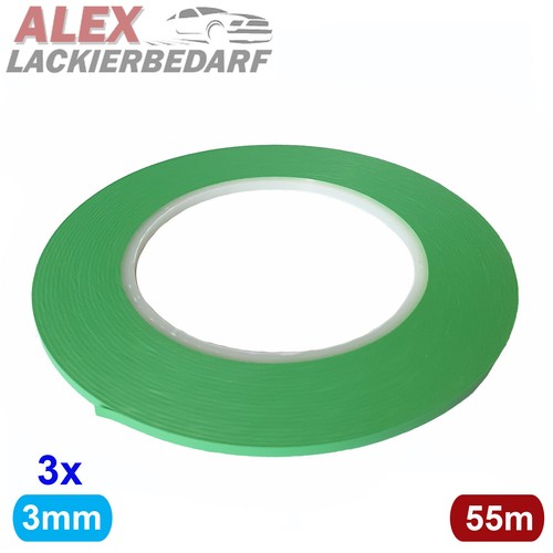 Fineline klebeband grün - 3x,