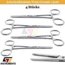4x Chirurgische Klemmen