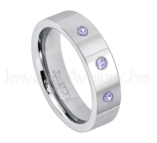 21ctw tanzanite stone - 0.21ctw, 3-stone