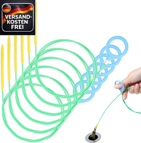 Abflussreiniger spirale 90cm - abflussreiniger,