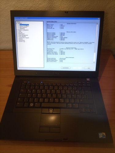 Dell latitude e6500 - latitude, p8600
