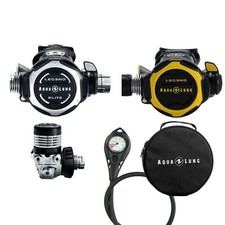 Aqualung Legend ELITE Set Oktopus + Tasche + Finimeter
