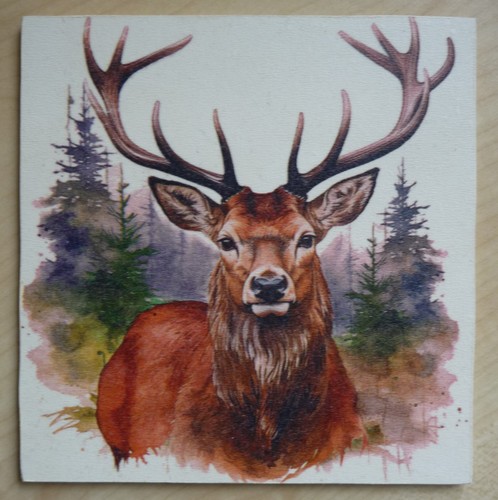 Deko hdf tiere natur wald - -,