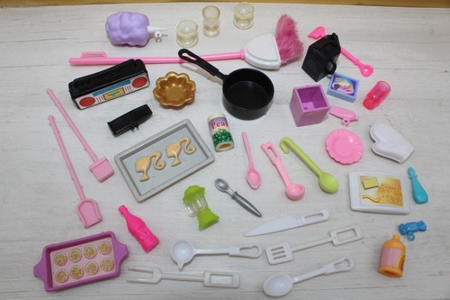 Barbie küche pfanne backblech - barbie,