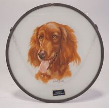 Original Derick Bown Crysopal Western Germany Bleiverglasung Dackel Dachshund 