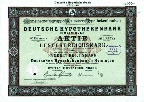 Deutsche hypothekenbank - 50,