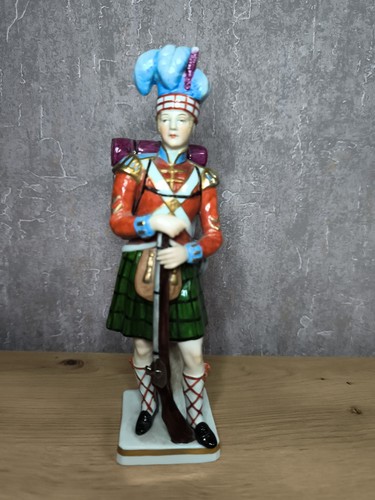 Porzellanfigur schottischer - porzellanfigur,