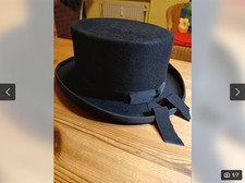 Turnier Dressur Reiten Zylinder von Windsor 100% Fur Felt, used