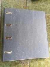 Doppelordner DIN A4  Bankordner Herlitz Farbe: Wolkenmarmor Schwarz