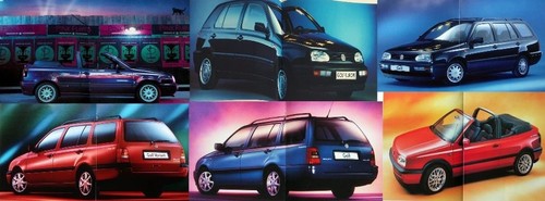 Konvolut golf rolling - vw,