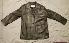 schwarze Lederjacke Herren