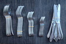 WMF "Savona " Cromargan Menü-Speise-Tafelbesteck 60 Teile für 12 Personen