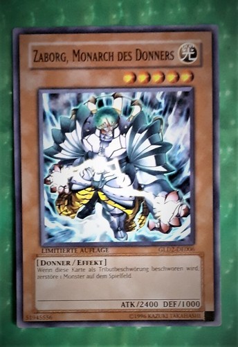 Gld2 zaborg monarch - yu-gi-oh,