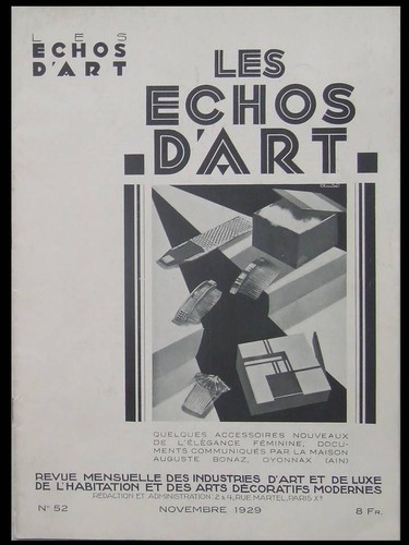 Les echos art 52 - d'art, 1929