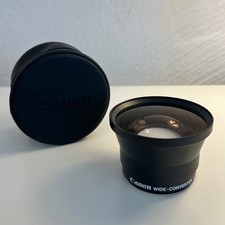 Canon Wide-Converter / Schwarz / 0,7 x 55 / Weitwinkelkonverter / Händler