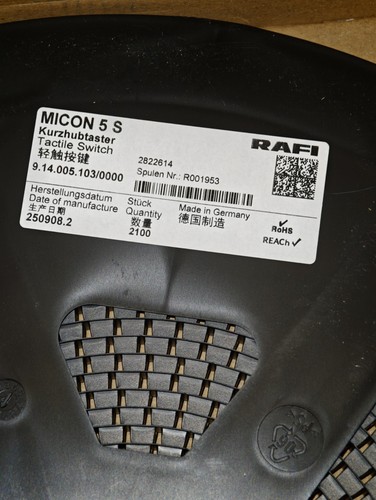 Rafi micon kurzhubtaster - 5, s