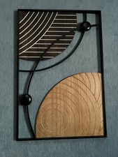 Wanddeko / Metallbild