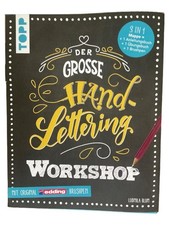 TOPP Der grosse Hand Lettering Workshop Schreibset Buch Brushpen Anleitung