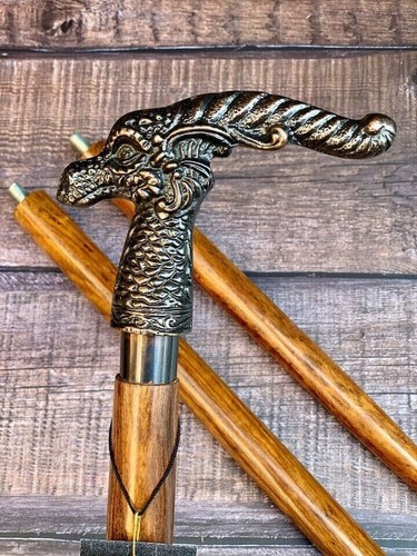 Antik finish drachenkopf griff - antik,