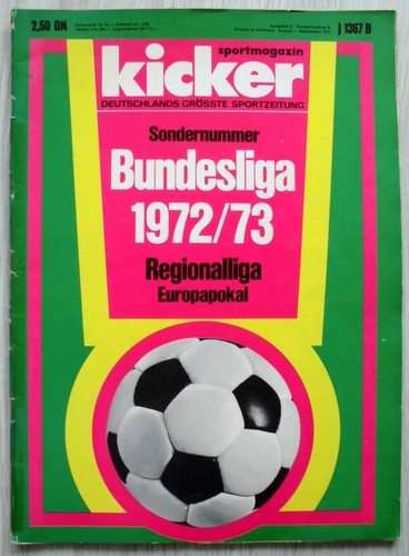 Kicker sonderheft bundesliga - kicker,