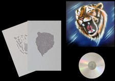 Airbrush Schablone Step by