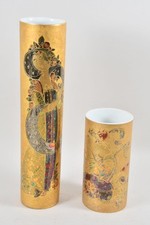 C26R28- 2x Rosenthal Bjorn Wiinblad Porzellan Vase Scheherazade