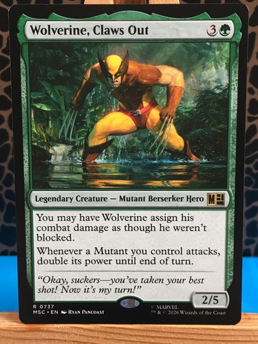 Mtg wolverine claws - mtg, out