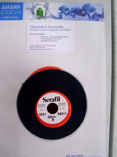Serafil amann faden 0821 - er,