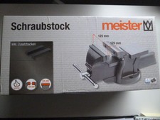 Meister Schraubstock 125 mm  5134500  Werkbank  Werkstatt