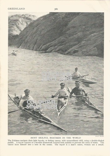 Grünland eskimos kajak angeln - grÜnland,