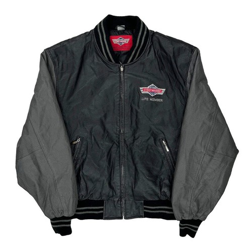 Street machine graphic bomber - street,