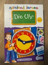 Bookmark Die Uhr Spielend Lernen Lernspiel Kinderspiel 5-9 Jahre